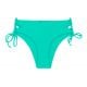 Water green Brazilian bikini bottom with double side tie - BOTTOM UV-ATLANTIS MADRID