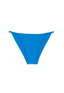 Slip bikini brasiliano sfacciato blu chiaro, fisso a strisce sottili sui fianchi - BOTTOM UV-ENSEADA CHEEKY-FIXA