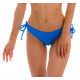 Braguita de bikini brasileño en azul con doble lazo a los lados - BOTTOM UV-ENSEADA MADRID