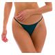 Dark green cheeky Brazilian bikini bottom with slim sides - BOTTOM UV-GALAPAGOS CHEEKY-FIXA