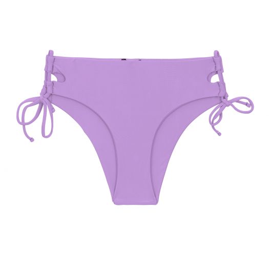 Braga de bikini brasileño de color lila, con lazos laterales - BOTTOM UV-HARMONIA MADRID
