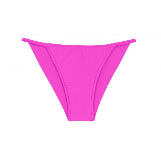 Braga de bikini atrevida, brasileña, con laterales finos, color rosa magenta - BOTTOM UV-PINK CHEEKY-FIXA