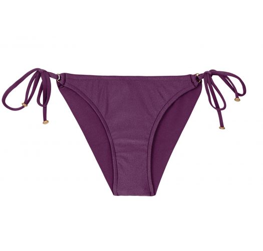 Violett schimmernde Scrunch-Bikinihose - BOTTOM VIENA INV COMFORT