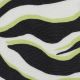 Czarno-białe figi stringi z tygrysim nadrukiem - BOTTOM WILD-BLACK FIO