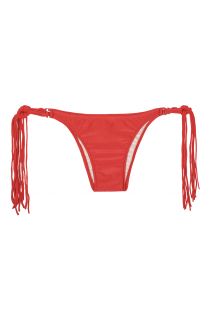 Kırmızı renkli, uzun püsküllü düşük bikini altı - CALCINHA FRANJA RED