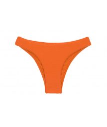 Textured orange fixed bikini bottom - BOTTOM ST-TROPEZ-TANGERINA ESSENTIAL