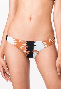 Scrunch bikini bottom in tropical print - BOTTOM SUMMER MAMBO
