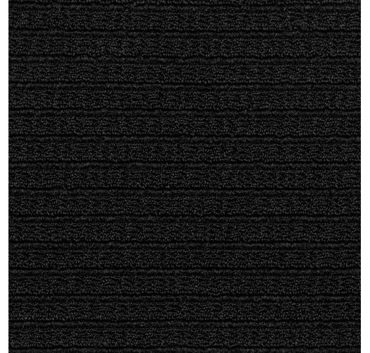 Bas taille haute texturé noir avec corde torsadée - BOTTOM ST-TROPEZ-BLACK HOTPANT-HIGH
