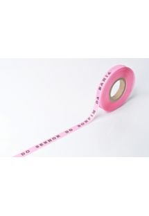 Ρολό με βραζιλιάνικες κορδέλες ροζ ανοιχτού χρώματος - ROLLER BONFIM - BABY ROSE