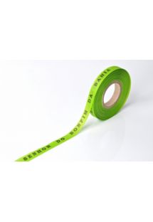 Rull med limegrønne brasilianske bånd - ROLLER BONFIM - LIMAO