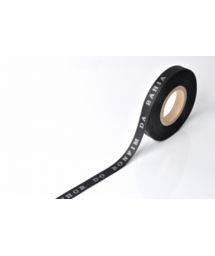Black Brazilian roll of ribbon - ROLLER BONFIM - PRETO