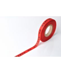 Röda brasilianska önskeband på rulle - ROLLER BONFIM - VERMELHO