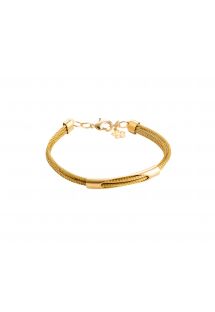 Triple golden bracelet - MICHELLY DOURADO