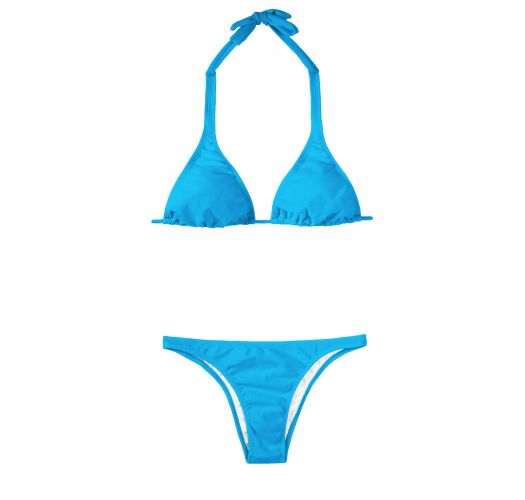 Two Piece Swimwear Blue Triangle 2 Piece Bikini Blue Cortinao Basic