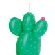 Small cactus in a flowerpot shape candle - ROUND CACTUS CANDLE SMALL