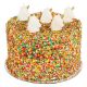 Set of 5 unicorn pick candles - UNICORN CAKE CANDLE