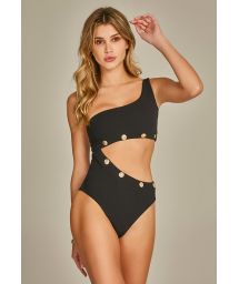 BODY CAPITAN TEXTURA PIQUE PRETO