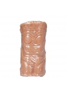 SAVON SCULPTE TIKI COCONUT 50GRS - סבון עם שמן מונוי בצורת פסל טוטם, בניחוח קוקוס