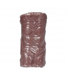 Totem shaped soap, vanilla scented, 50g - SAVON SCULPTE TIKI VANILLE 50GRS