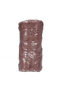 סבון בצורת פסל טוטם, ניחוח וניל, 50 גר' - SAVON SCULPTE TIKI VANILLE 50GRS