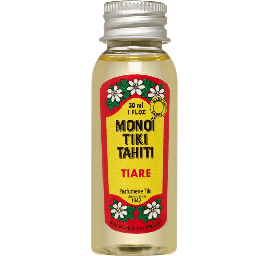 Tiare scented Monoi, 100% natural - TIKI monoi Tiare 30 ml