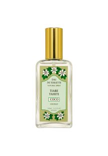 Coconut perfume, glass vaporiser bottle - EAU DE TOILETTE TIKI COCO 100ML