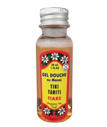 Monoi oil mini shower gel with tiare flower scent - GEL DOUCHE TIKI TIARE 30ML