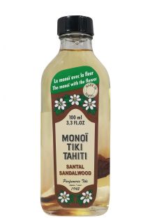 Glass bottle - TIKI MONOI SANDALWOOD 100ML