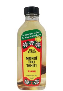 Glass bottle - TIKI MONOI TIARE TAHITI 100ML