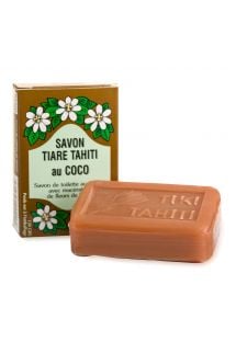 Растительное мыло моной Таити, с ароматом кокоса - TIKI SAVON COCO 130g
