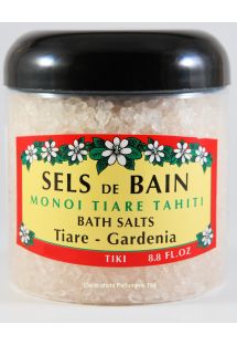 Sales de baño con perfume de flor de tiaré - TIKI SEL DE BAIN TIARE 125g