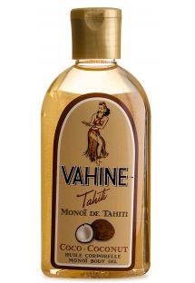 Aceite de monoi - Para cuerpo y cabello, aroma a coco - VAHINE MONOI COCO 125ML