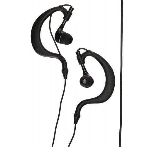 100% waterproof earphones with integrated microphone - SEAWAG BLACK WATERPROOF EARPHONES