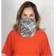 Geometric scarf barrier mask UPF50+ - FACE MASK BBS37 UPF50+