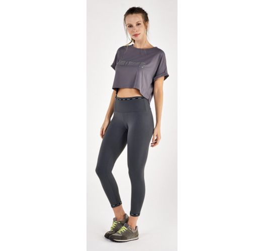 LEGGING AIRTTACK PLUS BOLSO COS LATERAL GRAFITE