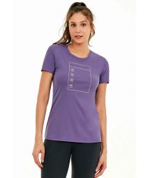 T- SHIRT SKIN FIT INSPIRACIONAL ROXO POTION