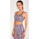 TOP BODYTEX ALCINHA DUPLA FACE ROXO GRAPE