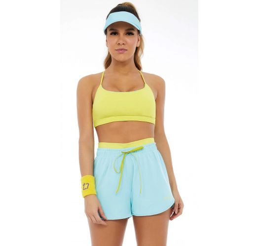 TOP BODYTEX II DUPLA FACE AMARELO HIKE