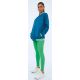 JAQUETA AEROFIT BOMBER COM PUNHOS VERDE DEEP LAGON