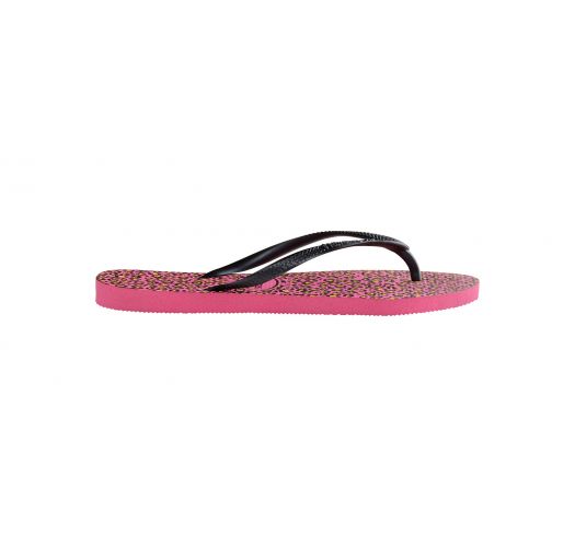 Flip-Flops Flip-flops - Havaianas Slim Animals Shocking Pink