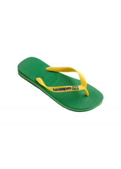 Flip-Flops Flip-flops - Havaianas Brasil Logo Green - Brand Havaianas
