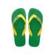 Flip-Flops - Havaianas Brasil Logo Green