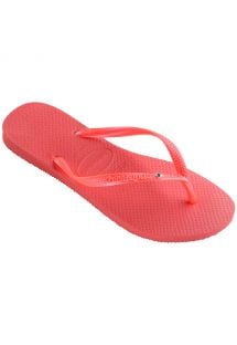 Tong Rouge - Havaianas Slim Crystal Sw Coralnew