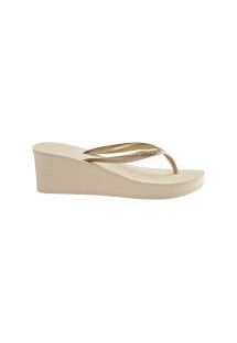 havaianas beige gold