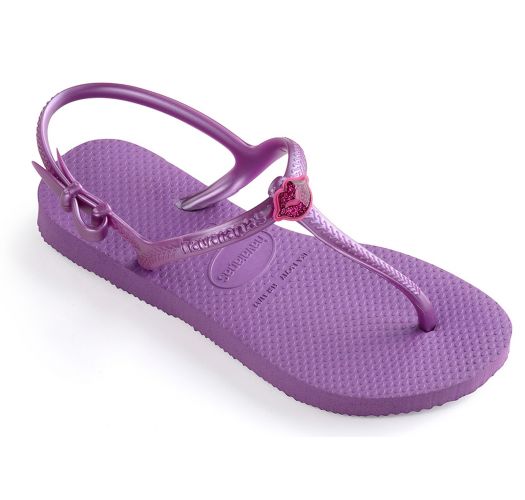 purple havaianas flip flops