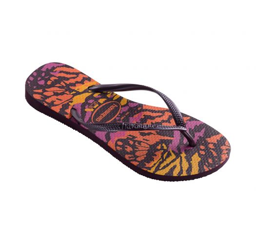 aubergine havaianas slim