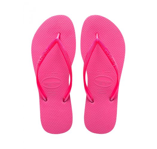 mosterd Verlichting spek Flip-Flops Bright Pink Havaianas Flip-flops - Slim Shocking Pink