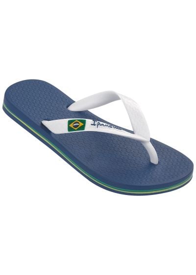Struikelen Schuine streep Dakraam Flip-Flops Flip-flops - Ipanema Classica Brasil Ii Kids Blue/white