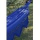 ערסל עשוי כותנה צבע כחול עם קצוות מקרמה 4.2 על 1.6 מטר - XINGU ML AZUL