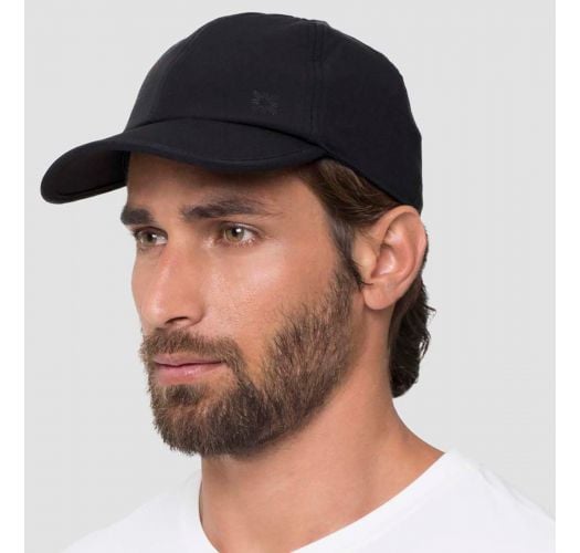 Cappello regolabile da uomo nero UPF50 - BONÉ PRETO - SOLAR PROTECTION UV.LINE